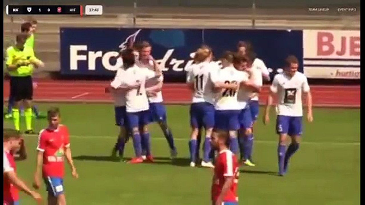 Kolding IF 6:0 Hvidovre (Danish 2 Division 10 June 2017)
