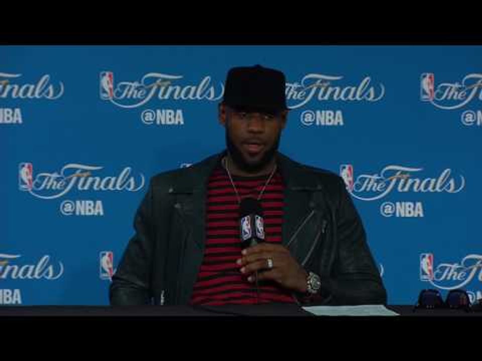 LeBron James Postgame Interview #1 - Game 5 | Cavaliers vs Warriors | June 12, 2017 | NBA Finals