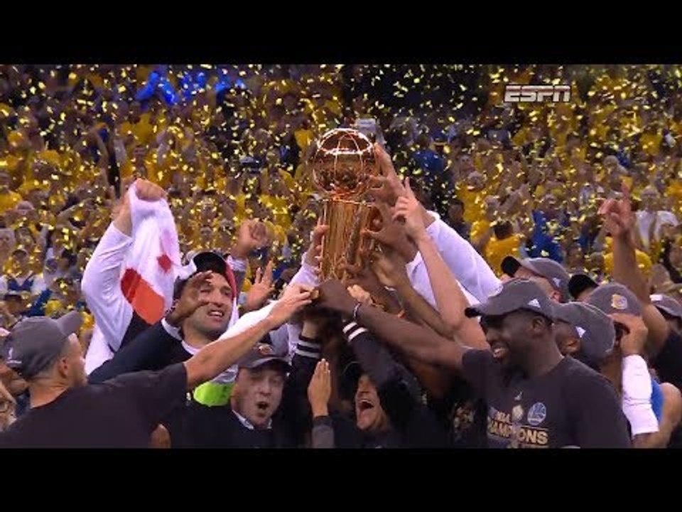 Golden State Warriors - Trophy Presentation Ceremony #1 | 2017 NBA Finals