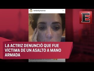 Betty Monroe, víctima de la delincuencia en México