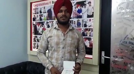 Congratulations to Mr. Amanjot singh from Hoshiarpur Punjab