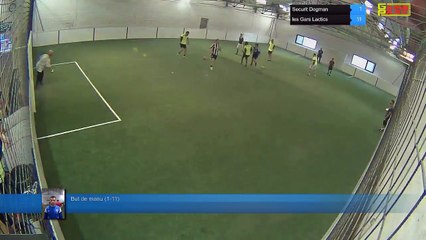 But de manu (1-11) - Securit Dogman Vs les Gars Lactics - 12/06/17 20:00 - Ligue 2