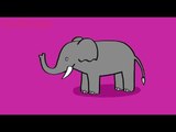 Apprendre à dessiner un éléphant. How to draw an elephant
