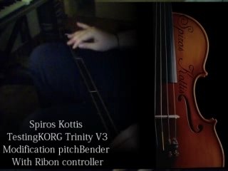 Spiros Kottis TestingKORG TrinityV3Modification