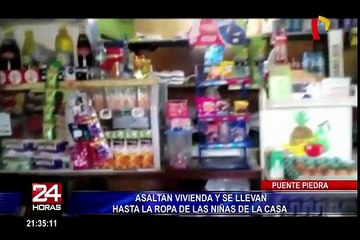 Puente Piedra: hampones se llevan 10 mil soles tras violentar puertas de vivienda