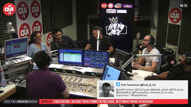 La radio OUI FM en direct vidéo /// La radio s'écoute aussi avec les yeux (3169)