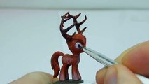 Santa Claus's MLP reindeer diy miniature toy 3d printed