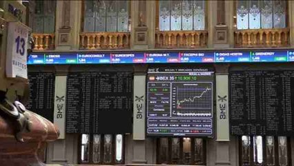 El IBEX sube 0,37 % y se queda a las puertas de los 10.900
