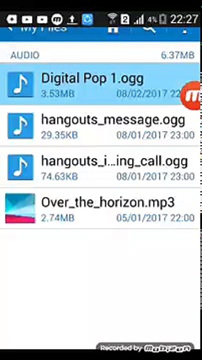 My first YouTube music video