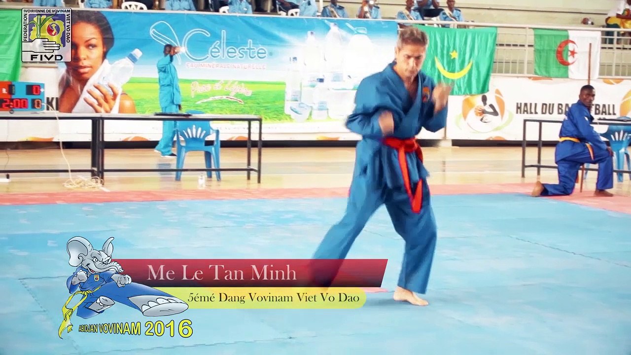 Xà quyên | Maître ME LE TAN MINH | Vovinam Viet Vo Dao | Abidjan 2016