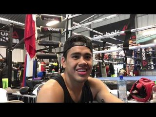 future champ misael rodriguez working with robert garcia EsNews Boxing