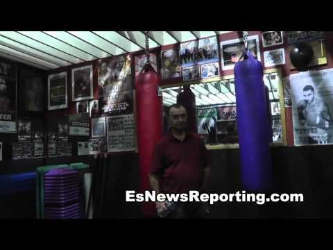 robert garcia on paulie malignaggi saying floyd is a side manny b side - EsNews