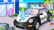 Car Games 2017 ♫Police Car Wash ♫ Kids Games