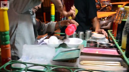 Indian Street Desserts - Street Food India Ice Gola Compilation