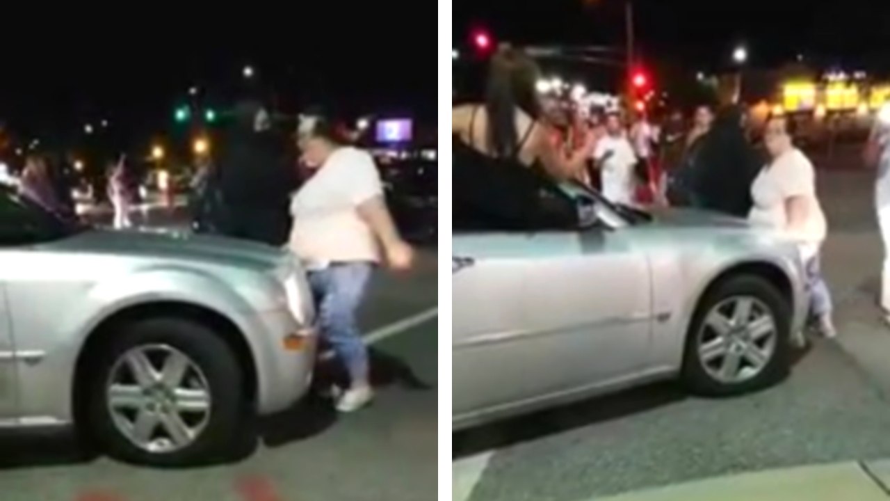 Une femme se fait renverser pendant une manif