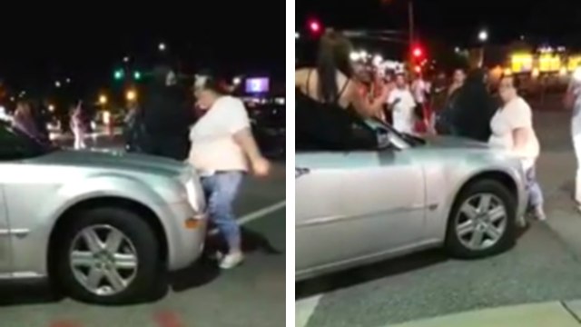 Une femme se fait renverser pendant une manif