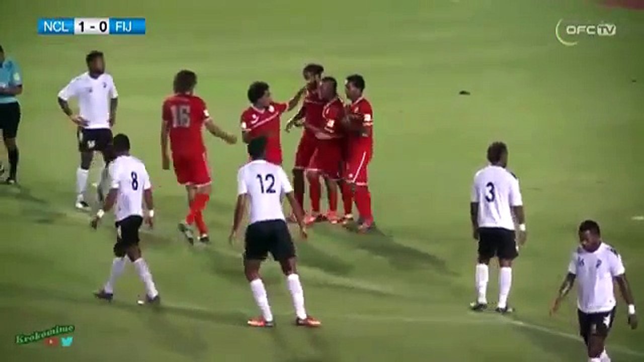 New Caledonia 2:1 Fiji (2018 World Cup Qualification. 11 June 2017)