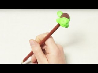 Fabriquer un animal à fixer sur un crayon