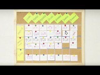 Fabriquer un tableau emploi du temps