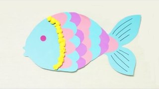 Bricolage de Carnaval. Fabriquer un poisson d'Avril