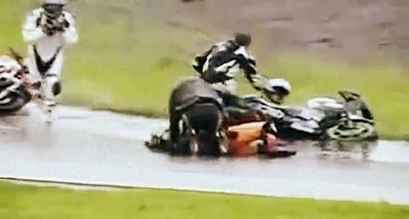 341.Rider FAKE his RACE ACCIDENT and Caught on Cam! MotoGP motorcycle rider wannabee