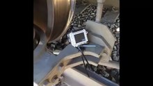 攝影機錄下火車換軌鏡頭(真令我大開眼界啊！)