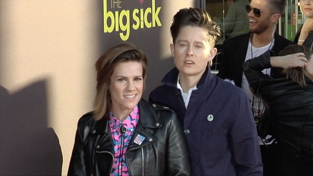 Cameron Esposito and Rhea Butcher The Big Sick Premiere Red Carpet