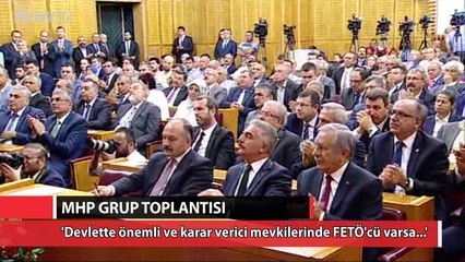 Bahçeli: 'FETÖ ile mücadele de hukuk yoluyla yapılmalıdır'