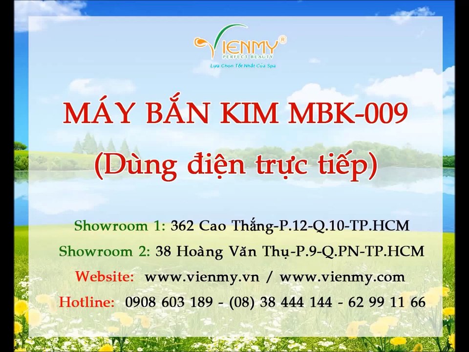 Máy bắn kim MBK-009 - Công ty Viên Mỹ hướng dẫn sử dụng