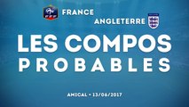 France-Angleterre : les compos probables