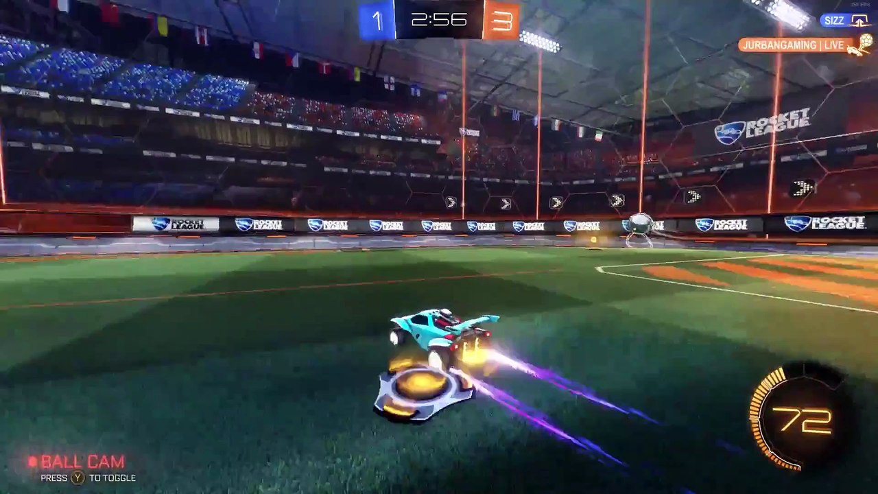 Rocket League: G2 Rizzo's crazy ceiling shot