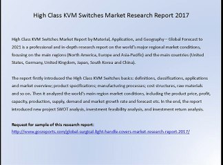 High Class KVM Switches Market Research Report 2017