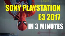 SONY Playstation - E3 2017 Press Conference in 3 Minutes (Supercut)