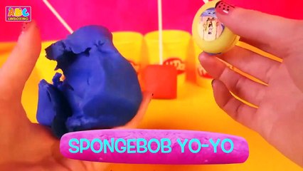 Learn Colors and Shapes with Play Doh Surprise Eggs for Kids _ Disney Frozen Shopkins