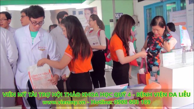 Viên Mỹ tham gia tài trợ Hội Thảo Khoa Học tại BV Da Liễu TP HCM