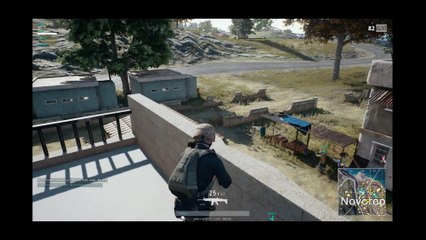 Battlegrounds: I really feel I should be able to shoot down over this 3 foot tall railing.