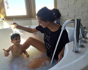 Neslihan Atagül, Son Paylaşımıyla Bebek Provası Yaptı