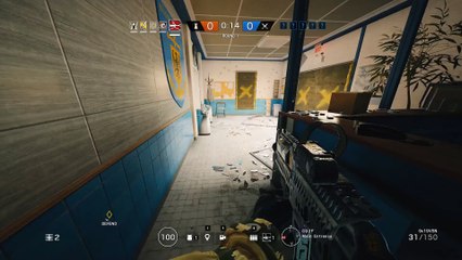 Tom Clancy's Rainbow Six: Decided to give Tachanka a go after playing many rounds as Kapkan...