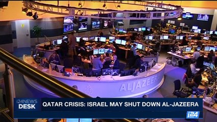 Video herunterladen: i24NEWS DESK | Qatar crisis: Israel may shut down Al-Jazeera | Tuesday, June 13th 2017