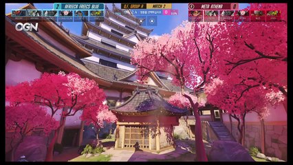 [OGN] 오버워치 핫식스 APEX 시즌3 - AF Blue VS. Meta Athena | Lunatic-Hai VS. KD Panthera
