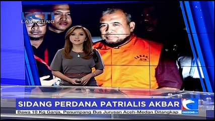 Sidang Perdana Patrialis Akbar