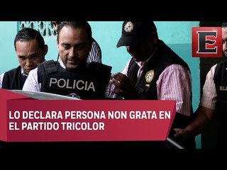 PRI expulsa de sus filas a Roberto Borge