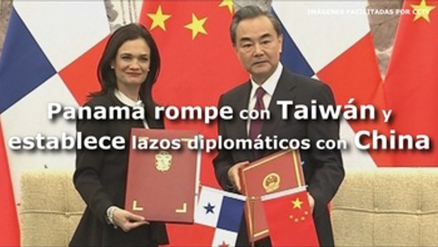Panamá rompe con Taiwán y establece lazos diplomáticos con China