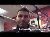 s&c coach on using sweat suits luis garcia - esnews boxing
