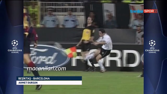 [HD] 19.09.2000 - 2000-2001 UEFA Champions League Group H Matchday 2 Beşiktaş 3-0 Barcelona (Only Goals)