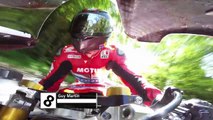 VÍDEO: Tremendo accidente de Guy Martin en el TT 2017: ¡la Virgen le vino a ver!