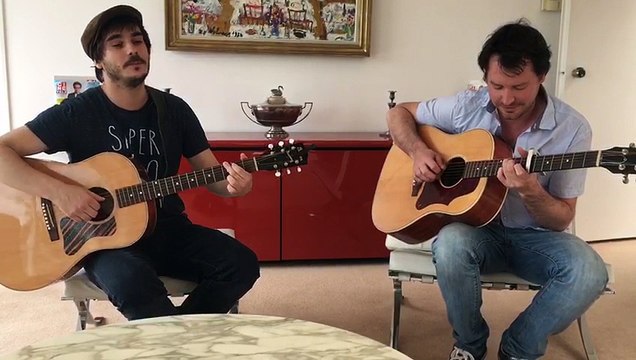 Gauvain Sers chante Pourvu à la rédaction