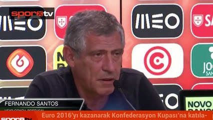 Portekiz'de Santos'tan iddialı açıklama