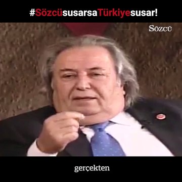 Celal Ülgen: 'Sözcü bizim kutsalımızdır'