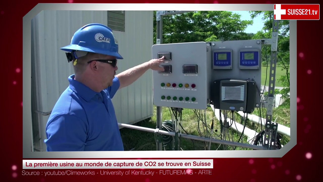 La première usine au monde de capture de CO2 se trouve en Suisse